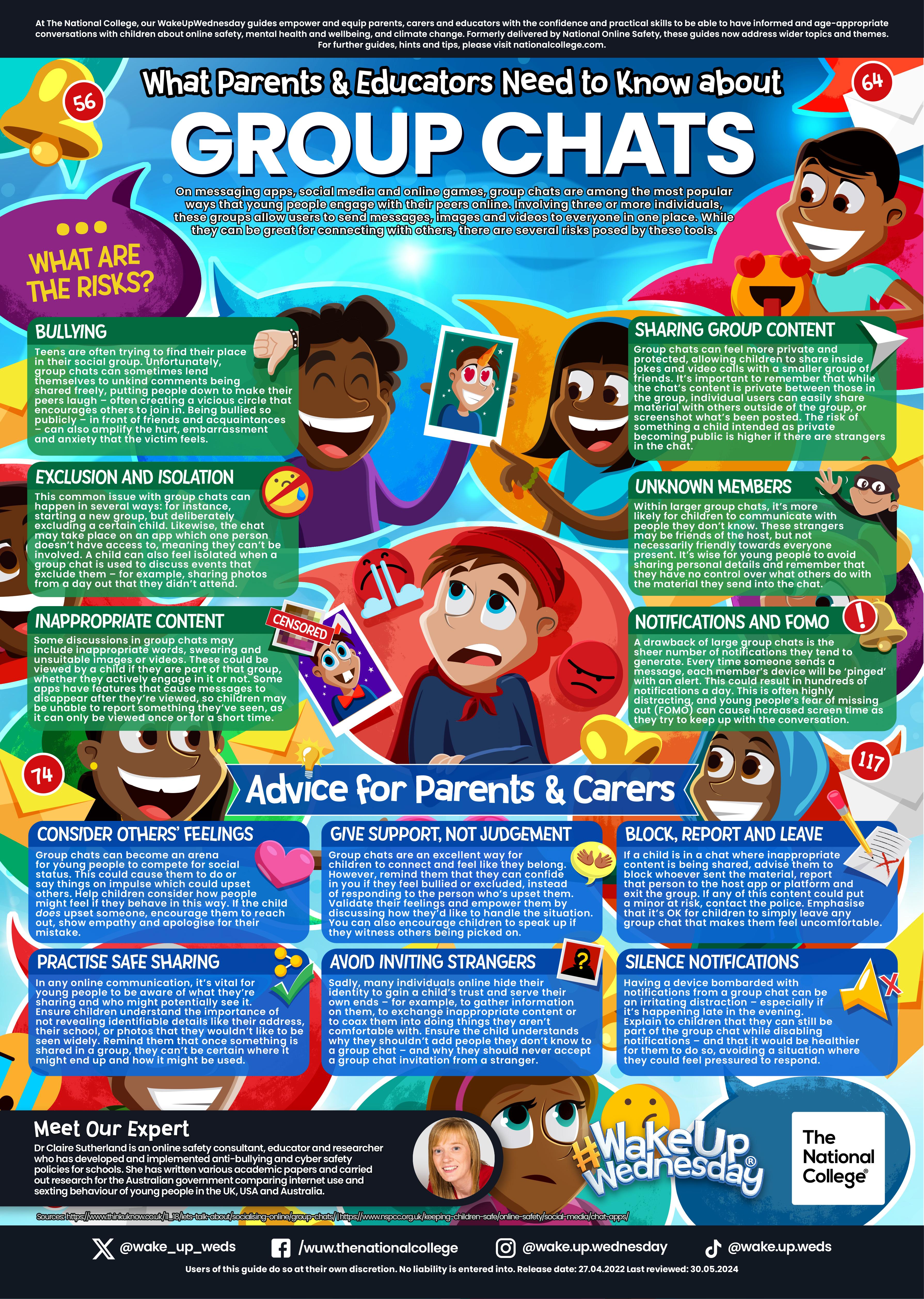 What Parents and Carers Need to Know About Group Chats