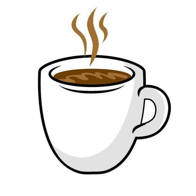 A picture of a hot coffee